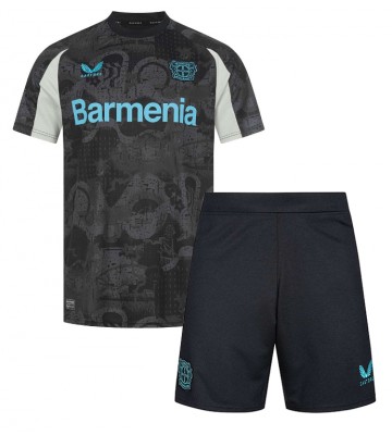 Bayer Leverkusen Replica Third Stadium Kit for Kids 2024-25 Short Sleeve (+ pants)